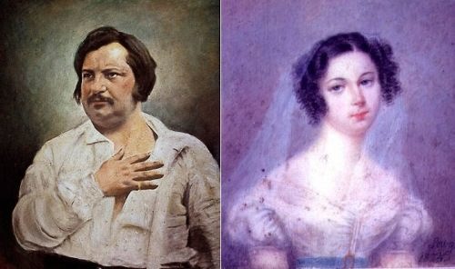 Оноре дьо Балзак и Евелина Ханска: