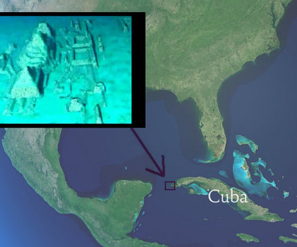 Изгубеният подводен град край Куба –